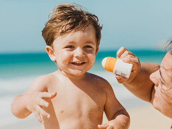cremas solares para bebés