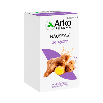 Arkocápsulas jengibre