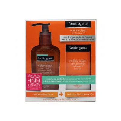 Neutrogena crema y limpiador facial